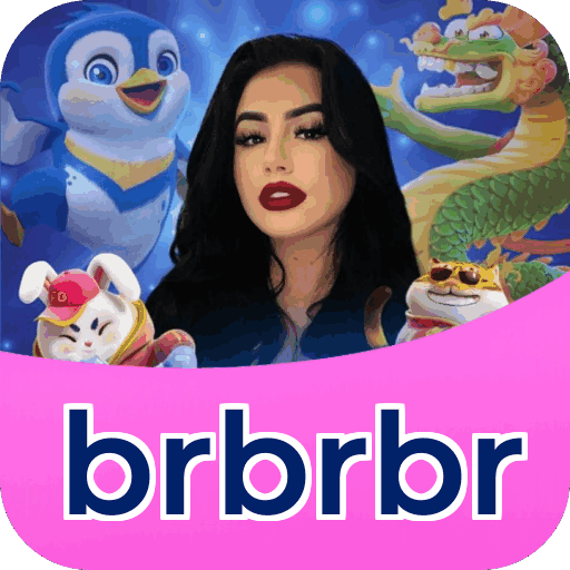Plataforma brbrbr mostrando interface moderna, jogos certificados e recursos de segurança licenciados